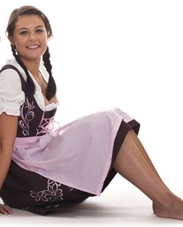 dirndkleid schwarz